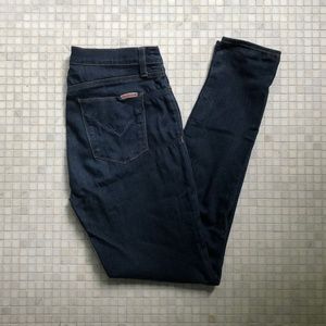 Hudson Mid-Rise Skinny Jeans